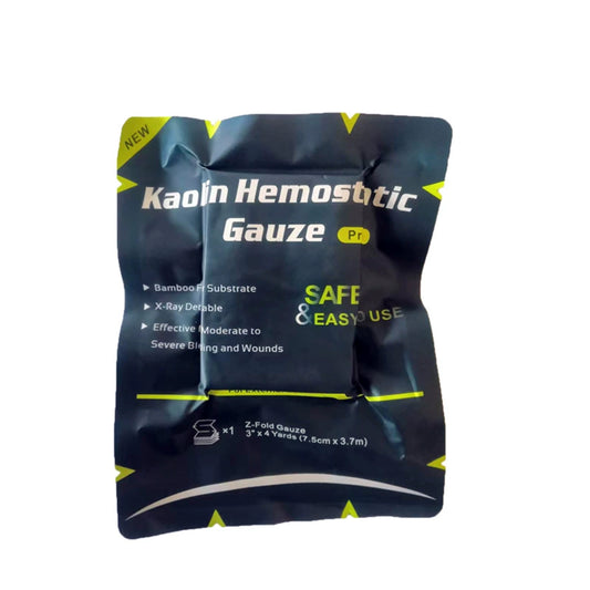 Hemostatic gauze