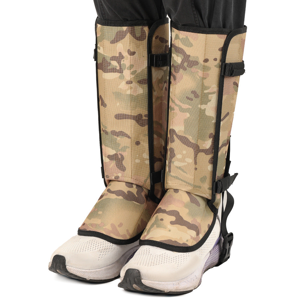 Outdoor snake-proof leg guards 