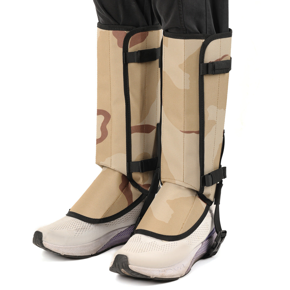 Outdoor snake-proof leg guards 